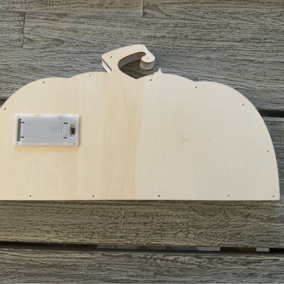 Set of 2 Halloween Pumpkin Sign, Light Up Decor - Picture 4 of 7